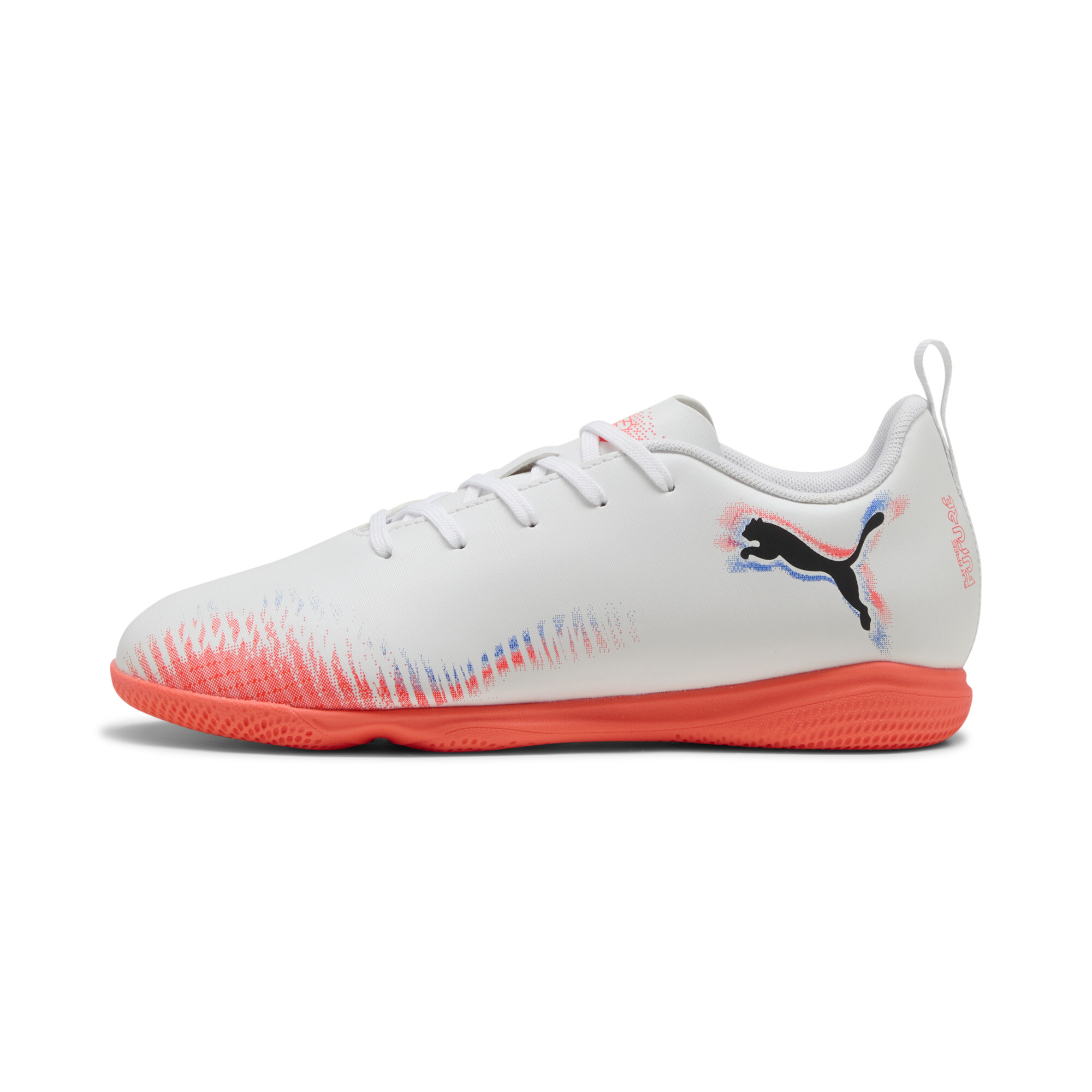 PUMA - FUTURE 8 PLAY IT Jr PUMA WHITE-PUMA BLACK-GLOWING RED – Bild 3