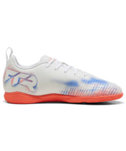 PUMA - FUTURE 8 PLAY IT Jr PUMA WHITE-PUMA BLACK-GLOWING RED – Bild 5