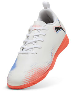 PUMA - FUTURE 8 PLAY IT Jr PUMA WHITE-PUMA BLACK-GLOWING RED – Bild 6