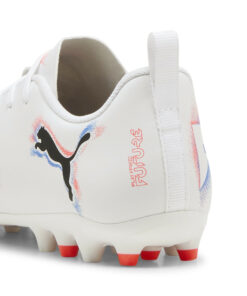Alternative view of PUMA - FUTURE 8 PLAY MG Jr PUMA WHITE-PUMA BLACK-GLOWING RED