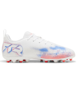 PUMA - FUTURE 8 PLAY MG Jr PUMA WHITE-PUMA BLACK-GLOWING RED – Bild 5
