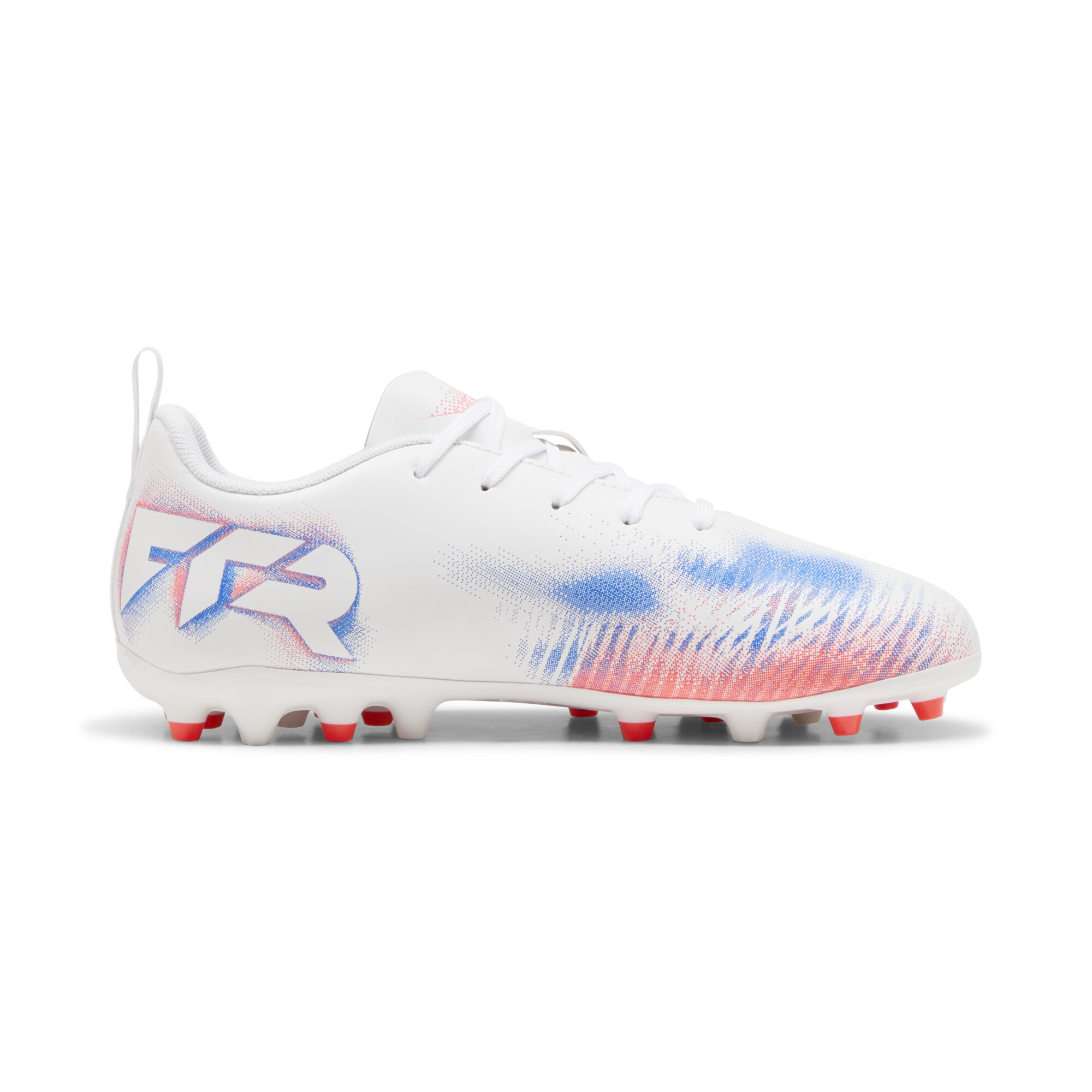 PUMA - FUTURE 8 PLAY MG Jr PUMA WHITE-PUMA BLACK-GLOWING RED – Bild 5