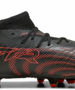 PUMA - FUTURE 9 MATCH FG/AG Jr PUMA BLACK-GLOWING RED-STRONG GRAY