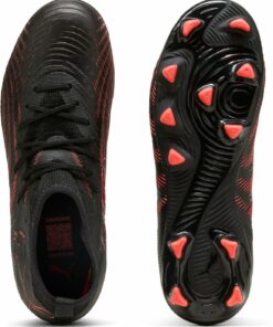 Alternative view of PUMA - FUTURE 9 MATCH FG/AG Jr PUMA BLACK-GLOWING RED-STRONG GRAY