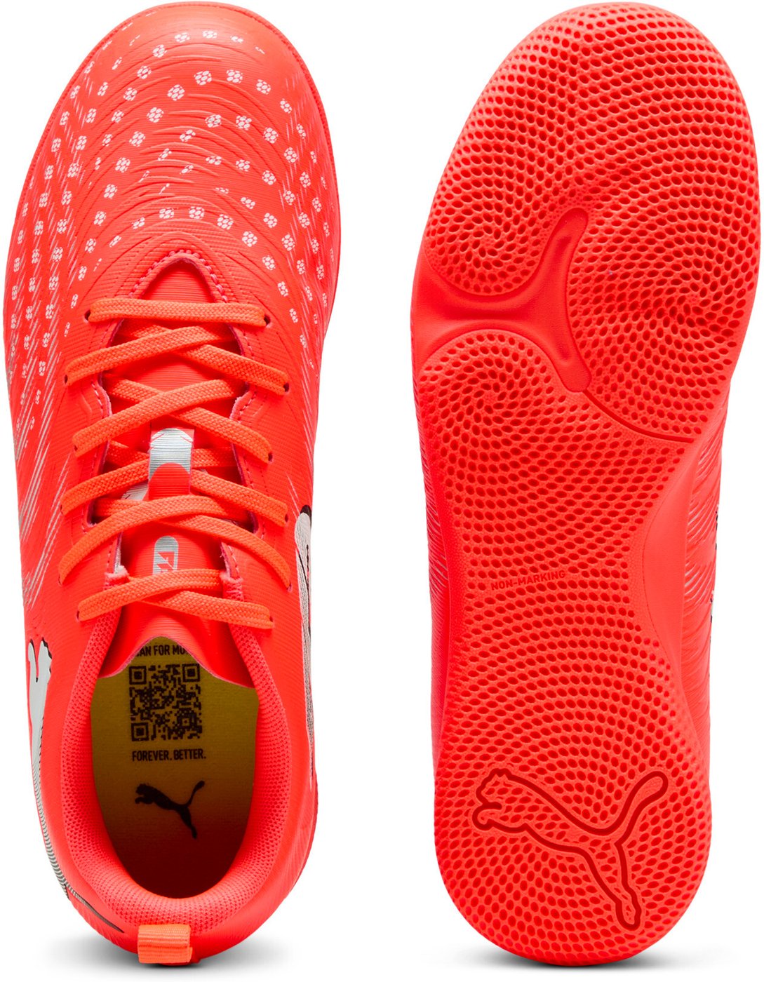 PUMA - FUTURE 9 PLAY IT Jr GLOWING RED-PUMA WHITE-PUMA BLACK-P – Bild 2