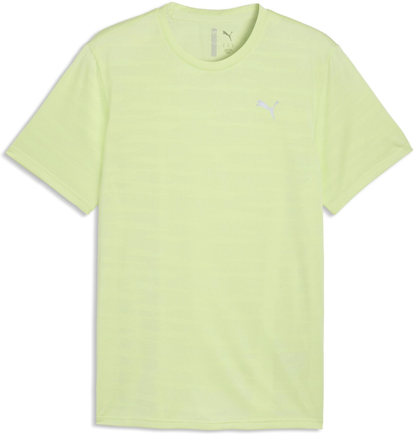 PUMA - M PWRTRAIN JACQUARD TEE APPLE SPRITZ