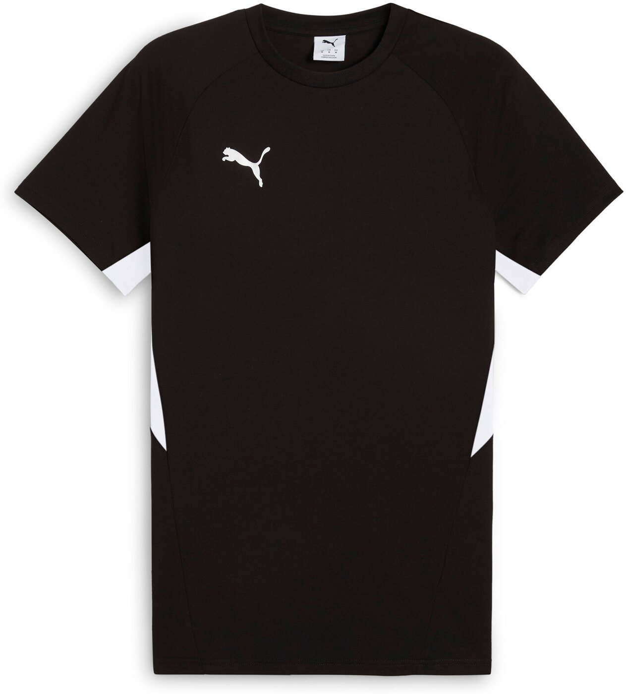 PUMA - teamEVOSTRIPE Tee PUMA BLACK-PUMA SILVER-PUMA WHITE