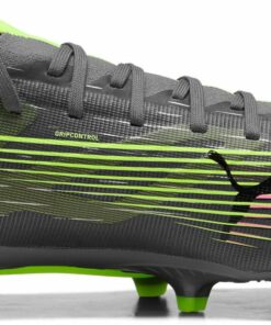 PUMA - ULTRA 5 MATCH FG/AG MATTE AGED SILVER-YELLOW ALERT-PUMA