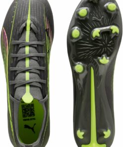 PUMA - ULTRA 5 MATCH FG/AG MATTE AGED SILVER-YELLOW ALERT-PUMA – Bild 2