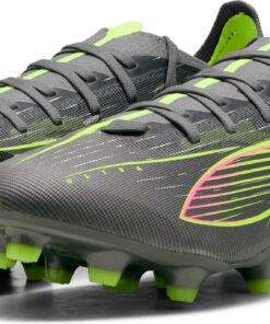 PUMA - ULTRA 5 MATCH FG/AG MATTE AGED SILVER-YELLOW ALERT-PUMA – Bild 3
