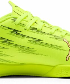 PUMA - ULTRA 6 PLAY IT Jr YELLOW ALERT-PUMA BLACK-GLOWING RED