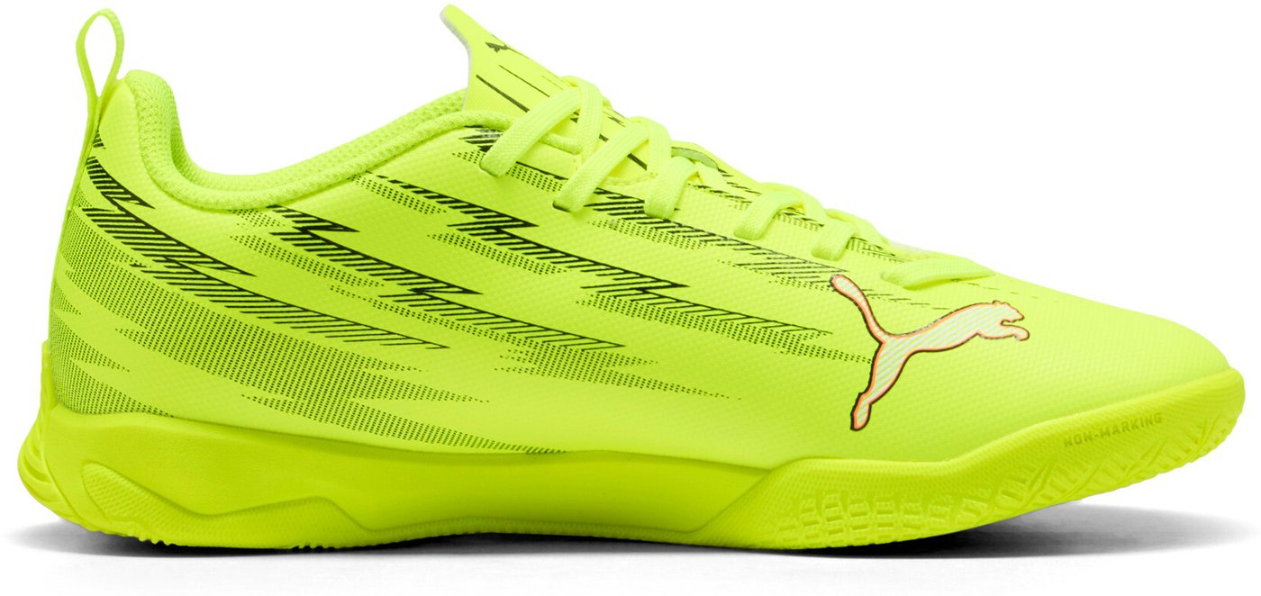 PUMA - ULTRA 6 PLAY IT Jr YELLOW ALERT-PUMA BLACK-GLOWING RED