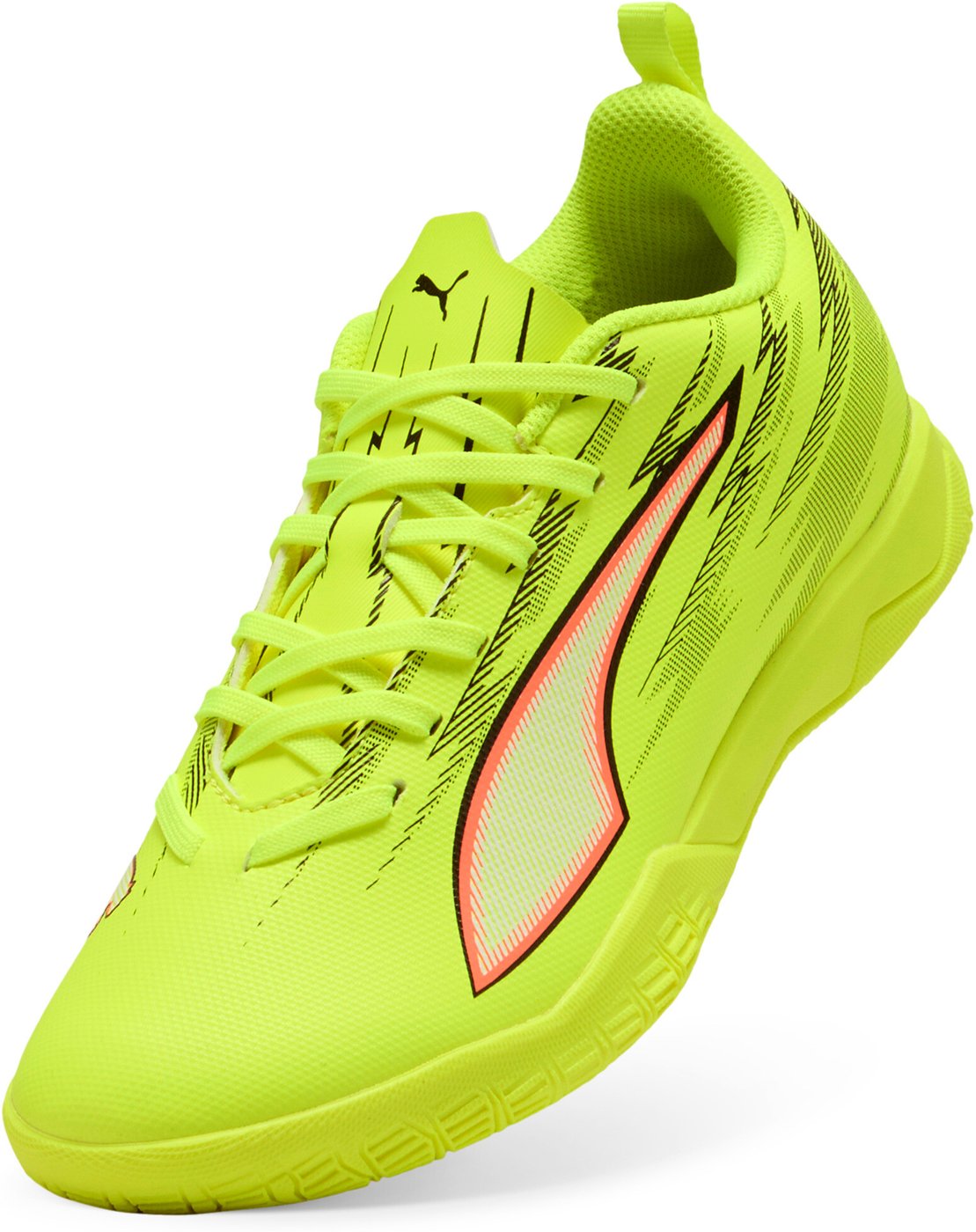 PUMA - ULTRA 6 PLAY IT Jr YELLOW ALERT-PUMA BLACK-GLOWING RED – Bild 3