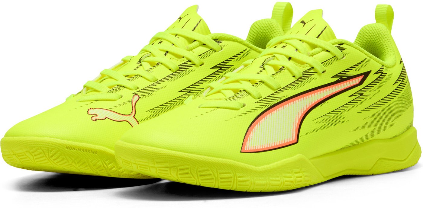 PUMA - ULTRA 6 PLAY IT Jr YELLOW ALERT-PUMA BLACK-GLOWING RED – Bild 4