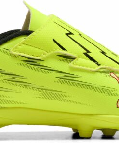 PUMA - ULTRA 6 PLAY V FG/AG RB Jr YELLOW ALERT-PUMA BLACK-GLOWING RED