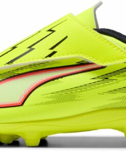 PUMA - ULTRA 6 PLAY V FG/AG RB Jr YELLOW ALERT-PUMA BLACK-GLOWING RED – Bild 5