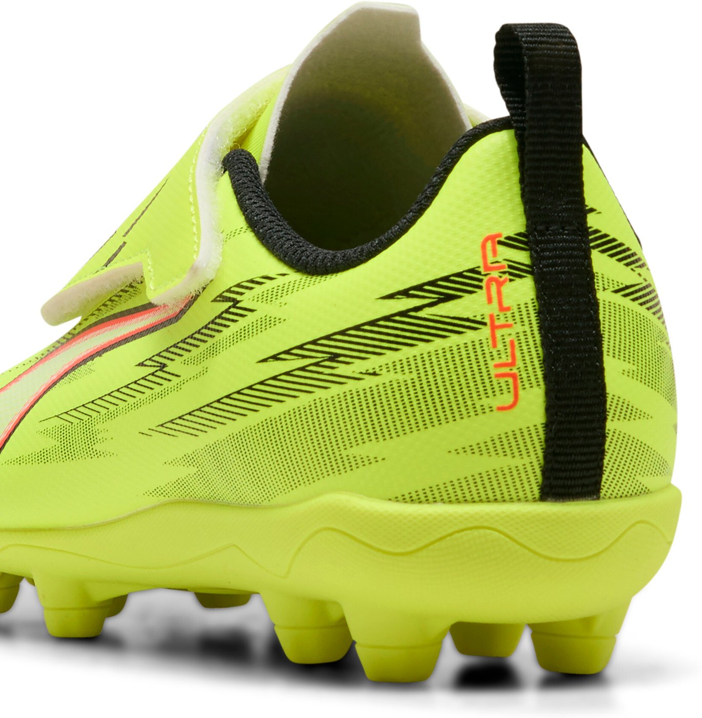 PUMA - ULTRA 6 PLAY V FG/AG RB Jr YELLOW ALERT-PUMA BLACK-GLOWING RED – Bild 6