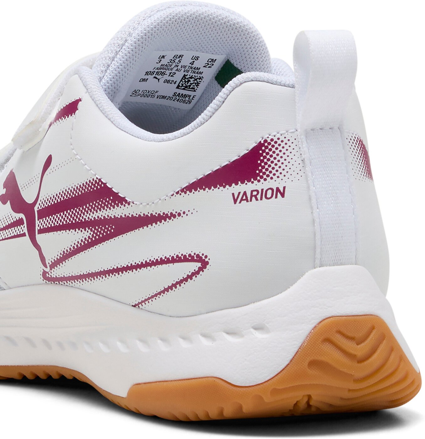 PUMA - Varion II V Jr PUMA WHITE-BERRY – Bild 5