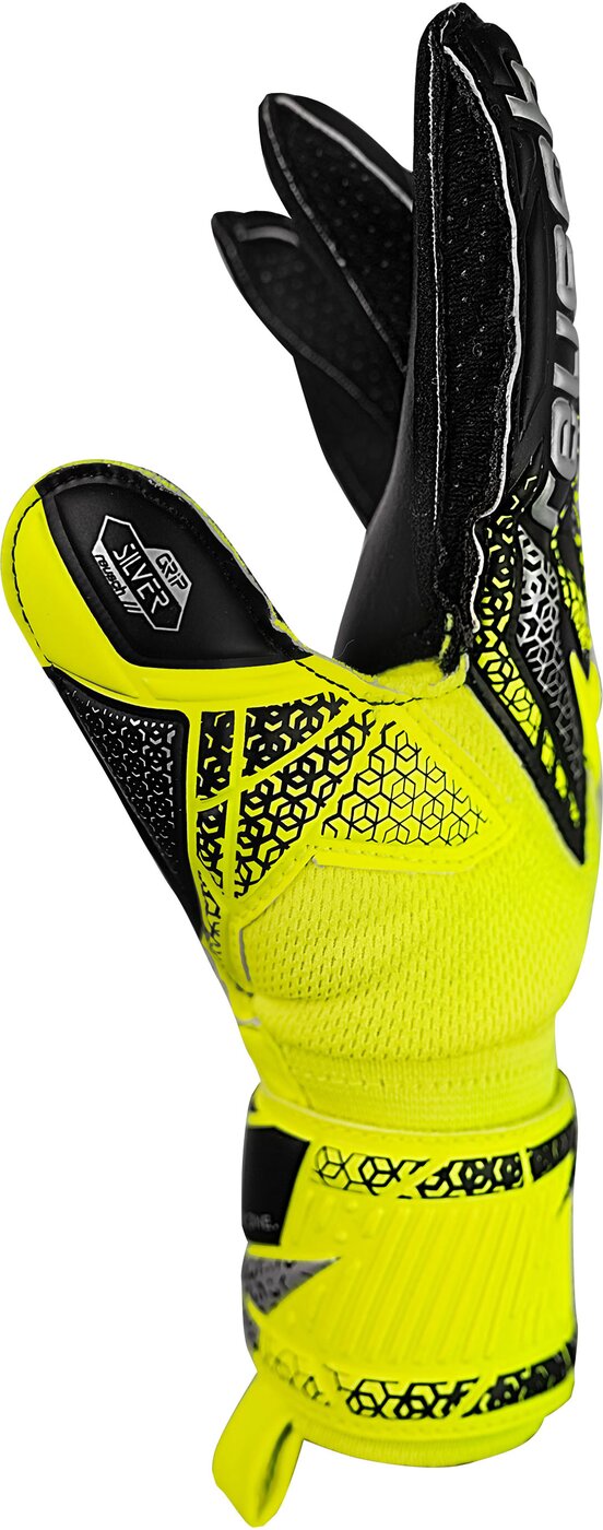 REUSCH - Attrakt Silver Junior SAFETY YELLOW / SILVER / BLACK – Bild 4
