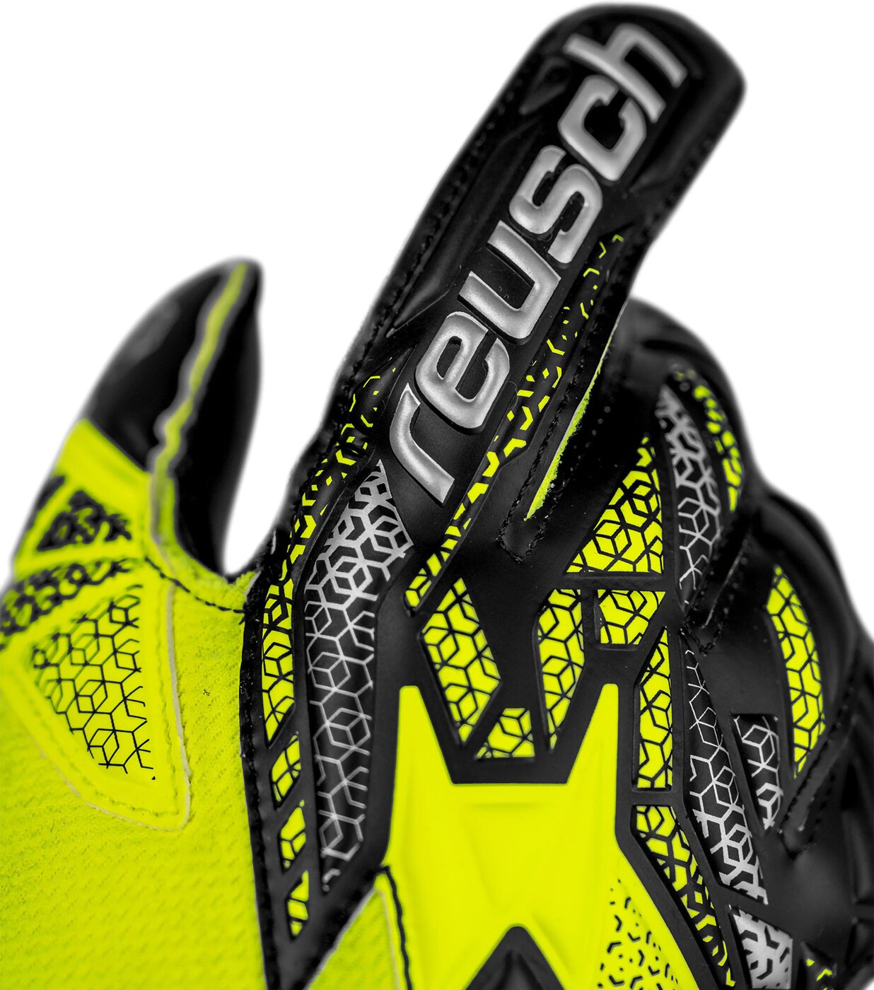 REUSCH - Attrakt Silver Junior SAFETY YELLOW / SILVER / BLACK – Bild 5