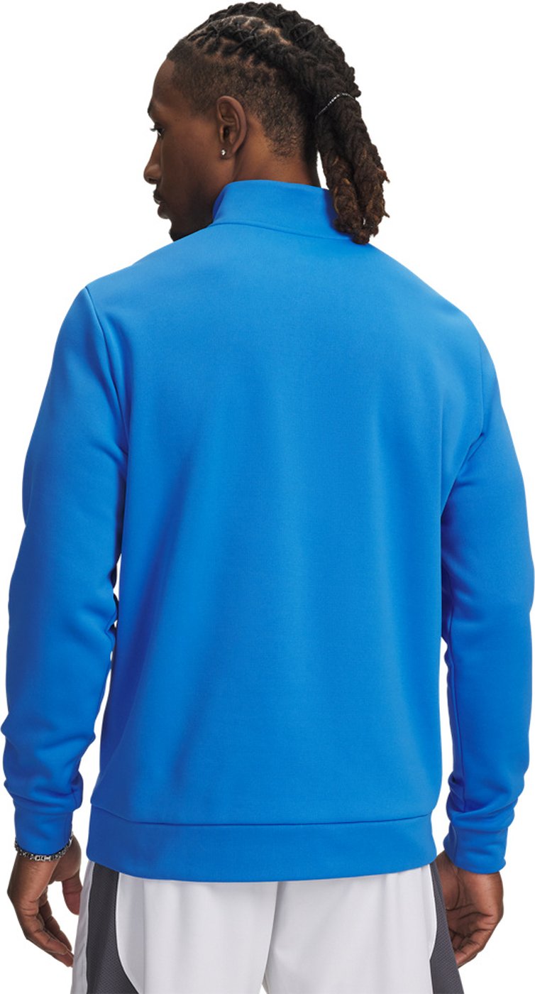 UNDER ARMOUR - UA ARMOUR FLEECE 1/4 ZIP BLUE ATLANTIS – Bild 2
