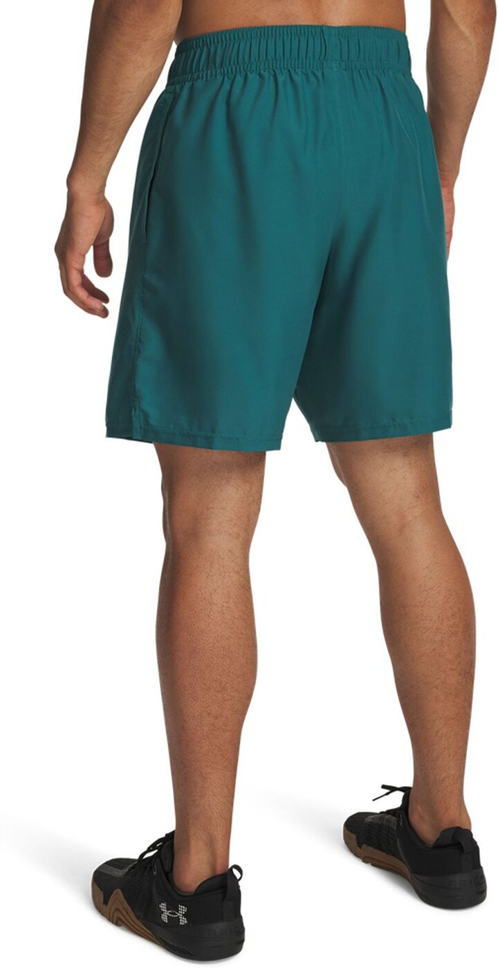 UNDER ARMOUR - UA TECH WOVEN WORDMARK SHORT RACK GREEN – Bild 2