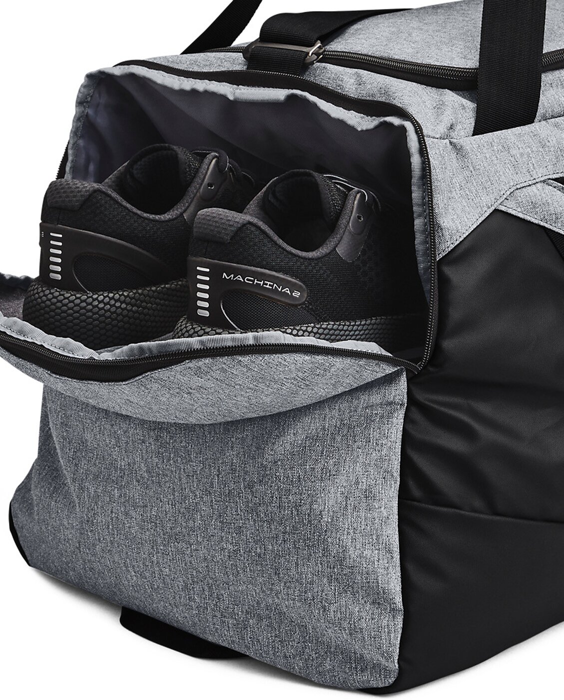 UNDER ARMOUR - UA UNDENIABLE 5.0 DUFFLE LG PITCH GRAY MEDIUM HEATHER – Bild 6