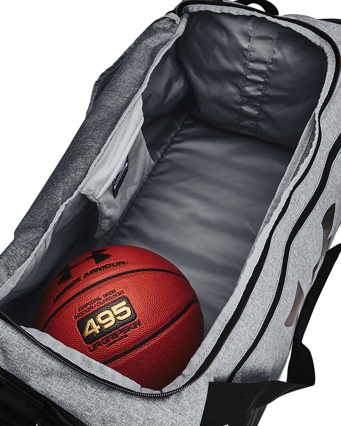 UNDER ARMOUR - UA UNDENIABLE 5.0 DUFFLE LG PITCH GRAY MEDIUM HEATHER – Bild 7