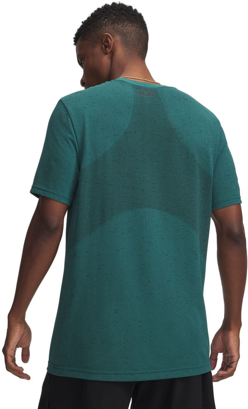 UNDER ARMOUR - VANISH SEAMLESS SS RACK GREEN – Bild 2