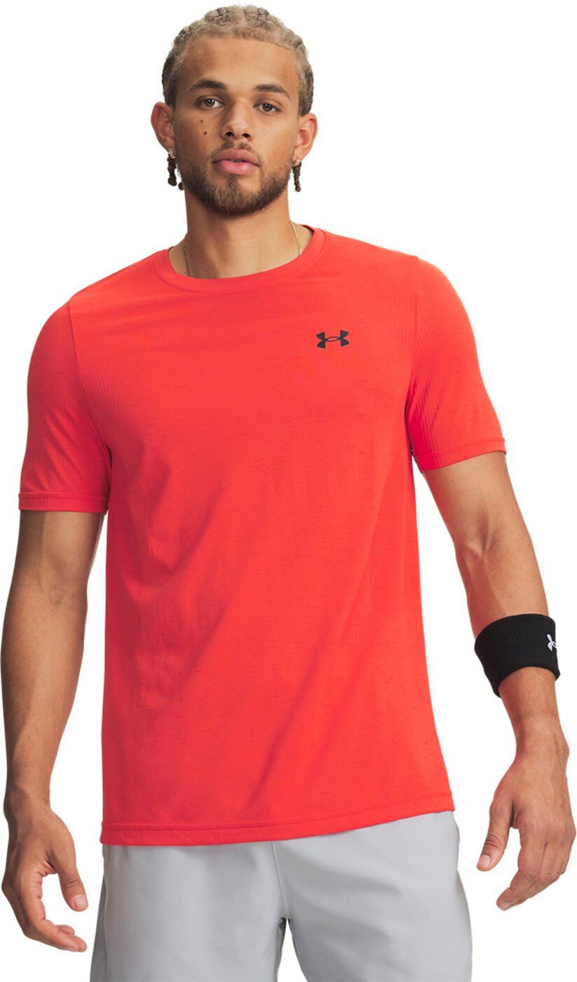 UNDER ARMOUR - VANISH SEAMLESS SS VENOM RED