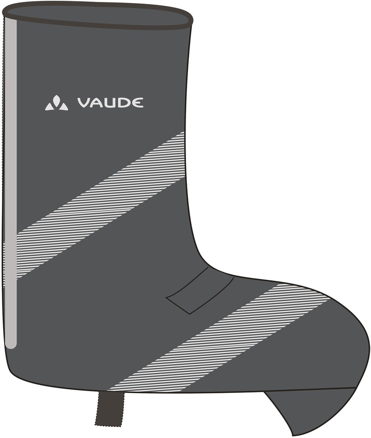 VAUDE - Luminum Bike Gaiter BLACK – Bild 2