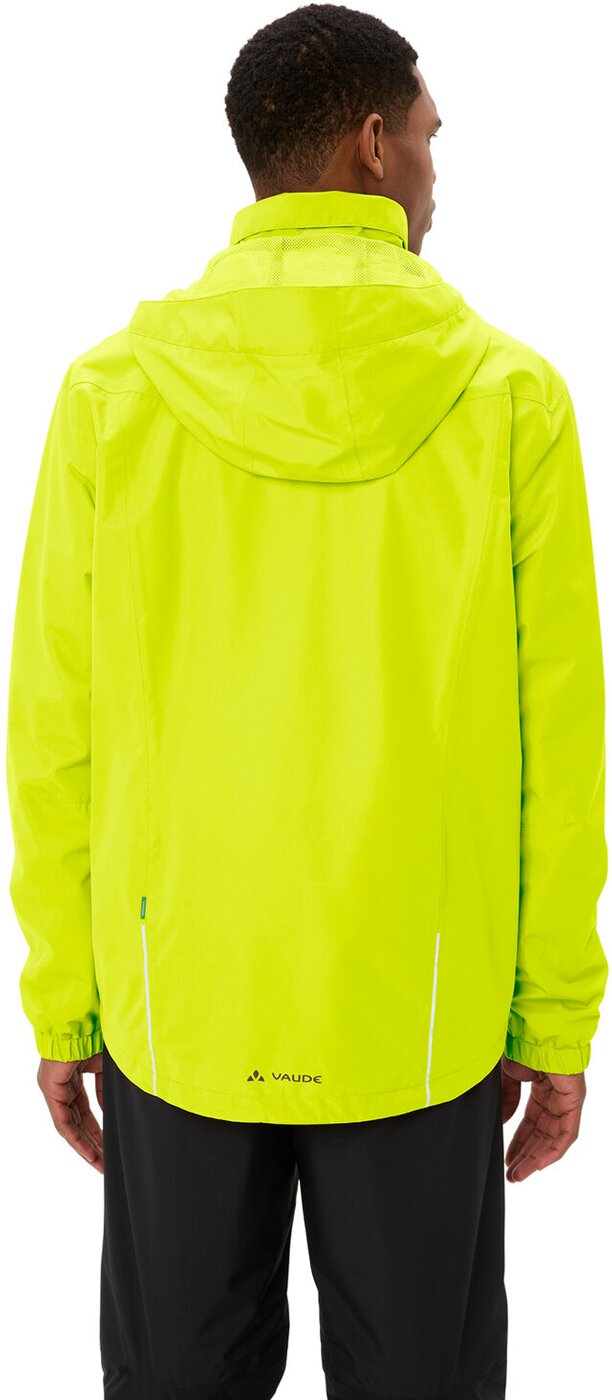 VAUDE - Me Escape Bike Light Jacket BRIGHT GREEN – Bild 4
