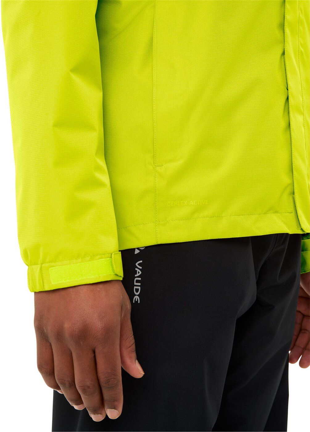 VAUDE - Me Escape Bike Light Jacket BRIGHT GREEN – Bild 6