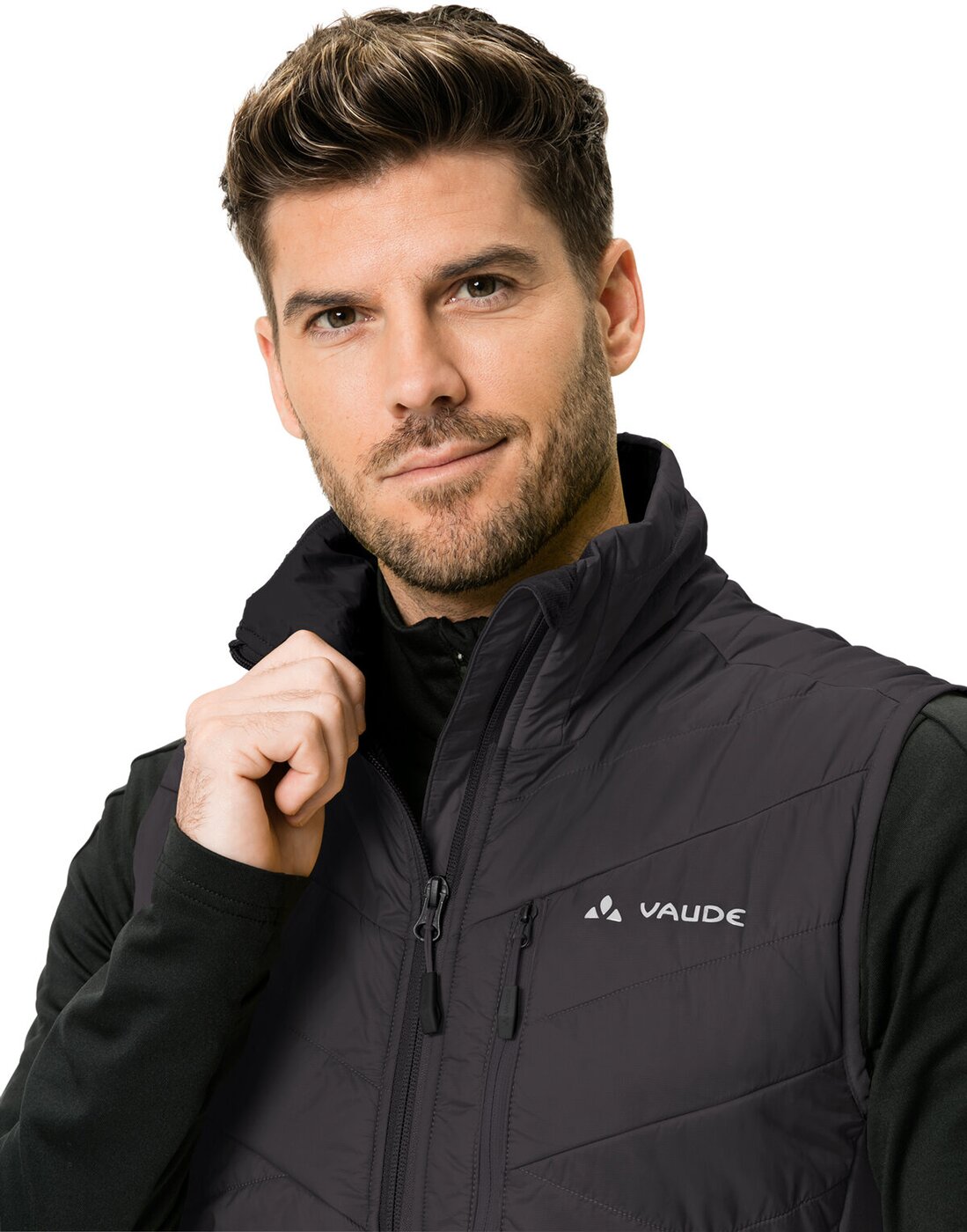 VAUDE - Me Sesvenna Vest IV BLACK/BLACK – Bild 6