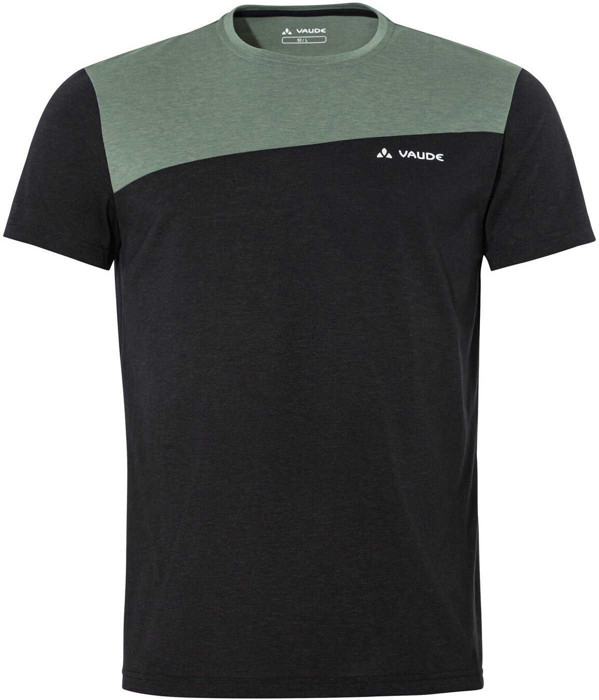 VAUDE - Me Sveit Shirt BLACK/AGAVE