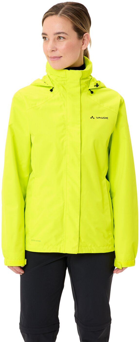 VAUDE - Wo Escape Bike Light Jacket BRIGHT GREEN – Bild 3