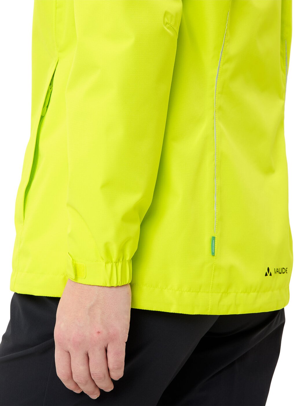 VAUDE - Wo Escape Bike Light Jacket BRIGHT GREEN – Bild 6