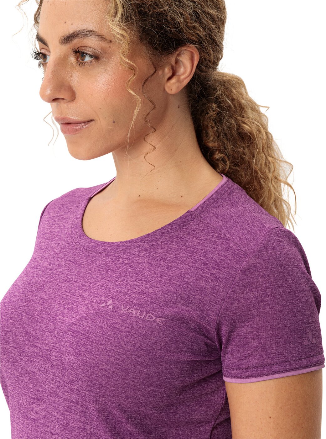 VAUDE - Wo Essential T-Shirt MAGENTA – Bild 7