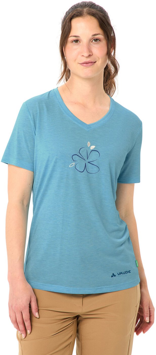 VAUDE - Wo Skomer Print T-Shirt III AQUA – Bild 3