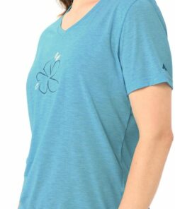 VAUDE - Wo Skomer Print T-Shirt III AQUA – Bild 5