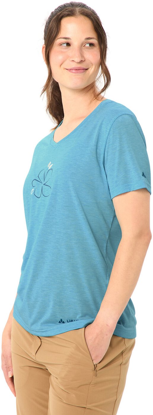 VAUDE - Wo Skomer Print T-Shirt III AQUA – Bild 5