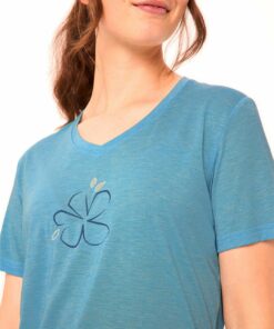 VAUDE - Wo Skomer Print T-Shirt III AQUA – Bild 6