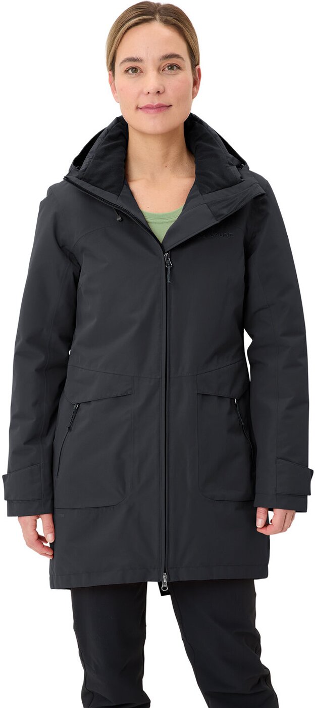 VAUDE - Wo Skomer Winter Parka III PHANTOM BLACK – Bild 3