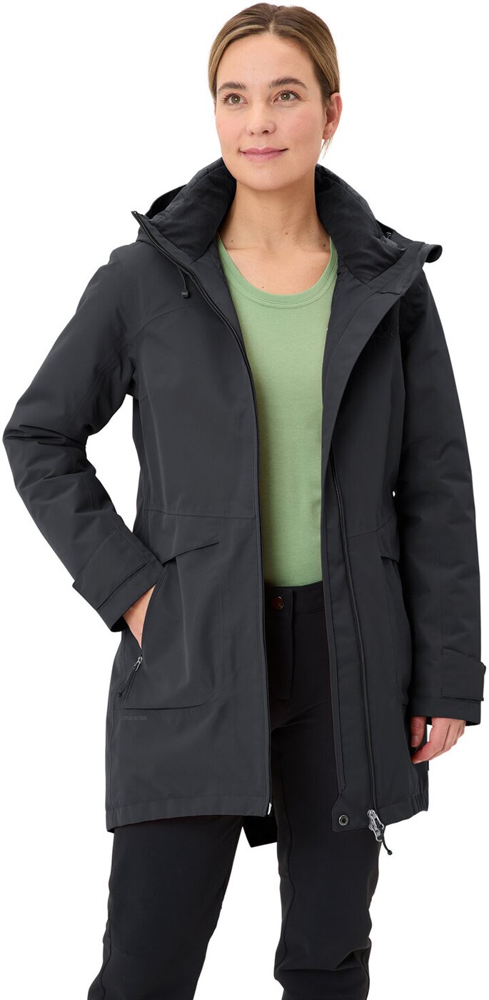 VAUDE - Wo Skomer Winter Parka III PHANTOM BLACK – Bild 5