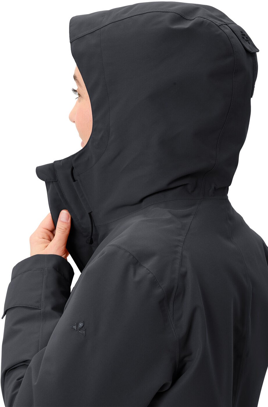 VAUDE - Wo Skomer Winter Parka III PHANTOM BLACK – Bild 6