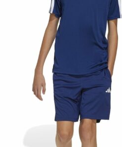 ADIDAS - J TR-ES 3S TEE DKBLUE/WHITE – Bild 4