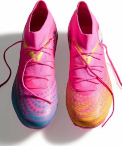 PUMA - FUTURE 9 MATCH FG/AG POISON PINK-SUN STREAM-BRIGHT AQUA- – Bild 4