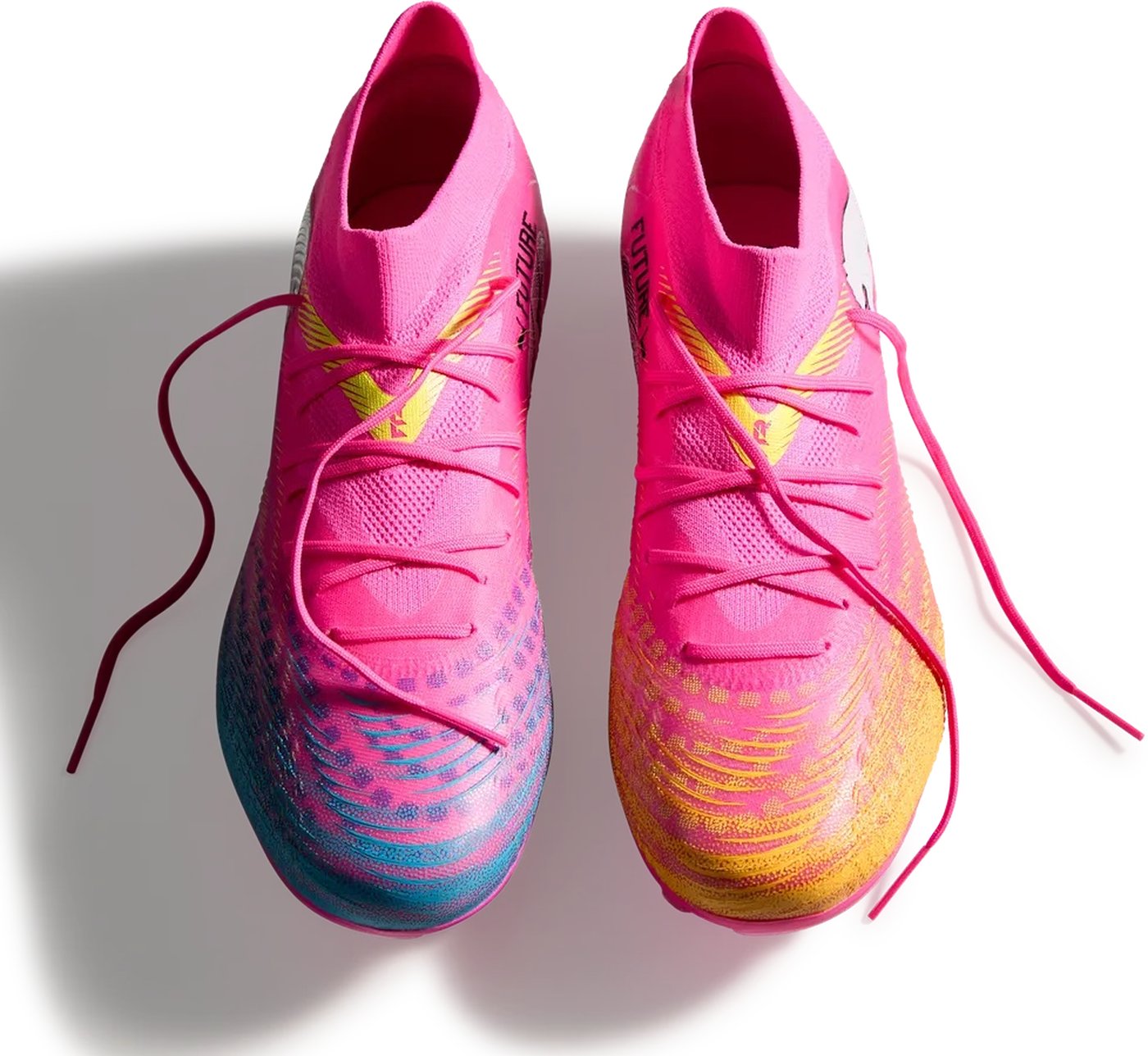 PUMA - FUTURE 9 MATCH FG/AG POISON PINK-SUN STREAM-BRIGHT AQUA- – Bild 4
