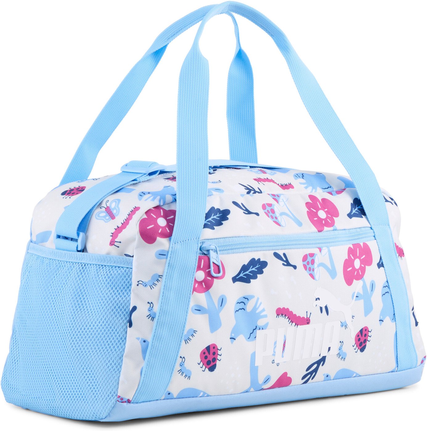 PUMA - PUMA PHASE AOP Extra Small Sports Bag FROSTED IVORY-LITTLE FORESTER AOP
