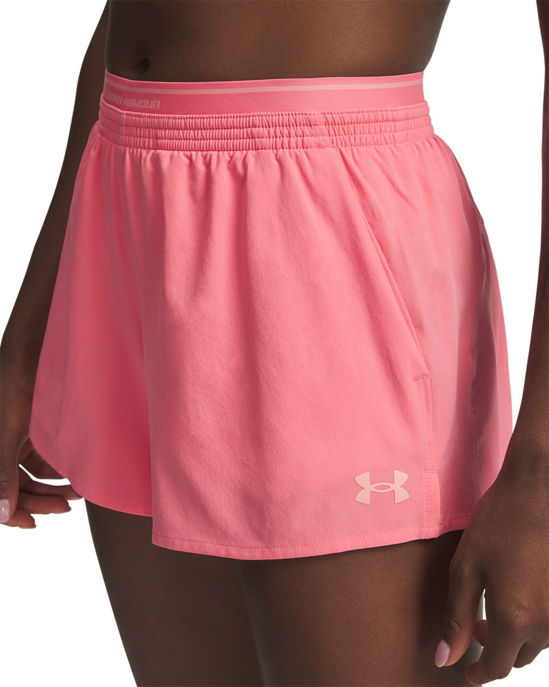 UNDER ARMOUR - UA Vanish WOVEN 3IN Shorts BITTERSWEET PINK – Bild 4